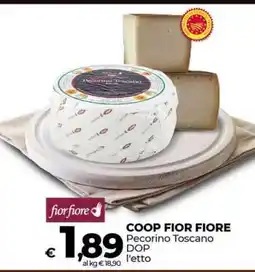 Coop COOP FIOR FIORE Pecorino Toscano DOP offerta
