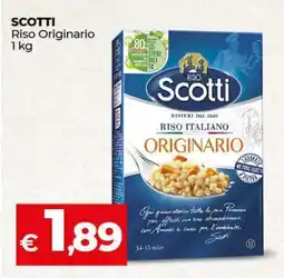 Coop Scotti Riso Originario offerta