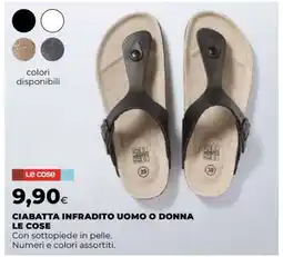 Coop CIABATTA INFRADITO UOMO O DONNA LE COSE offerta