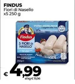 Coop Findus Fiori di Nasello offerta