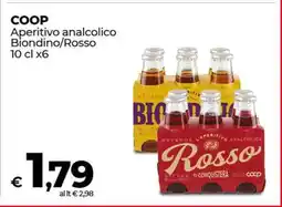 Coop COOP Aperitivo analcolico Biondino/Rosso offerta