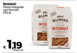 Coop RUMMO Pasta Integrale offerta