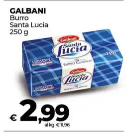 Coop GALBANI Burro Santa Lucia offerta