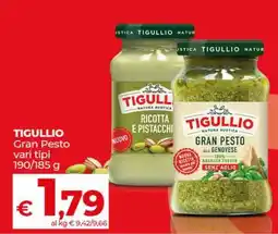 Coop TIGULLIO Gran Pesto vari tipi offerta