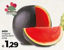 Coop MIDI Anguria senza semi al kg offerta
