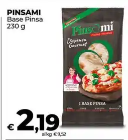 Coop PINSAMI Base Pinsa offerta