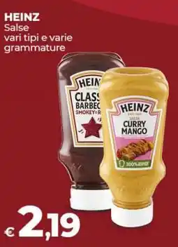 Coop HEINZ Salse offerta