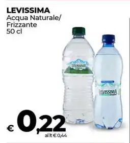 Coop LEVISSIMA Acqua Naturale/Frizzante offerta