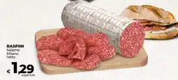 Coop RASPINI Salame Milano l'etto offerta