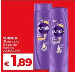Coop SUNSILK offerta