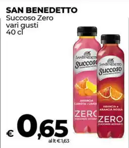 Coop SAN BENEDETTO Succoso Zero offerta
