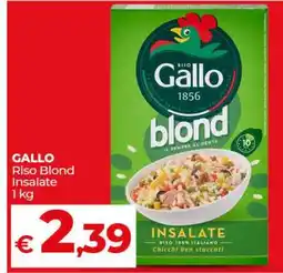 Coop GALLO Riso Blond Insalate offerta