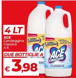 Coop ACE Candeggina Classica 4 Lt offerta