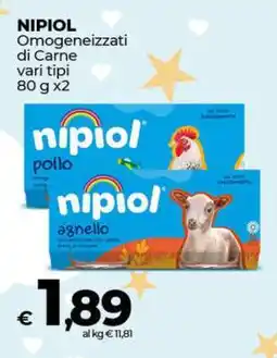 Coop Nipiol Omogeneizzati di Carne offerta
