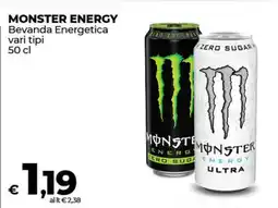 Coop Monster energy offerta