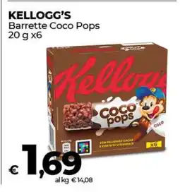 Coop KELLOGG'S Barrette Coco Pops offerta