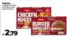 Coop FINDUS Grigliati di Pollo offerta