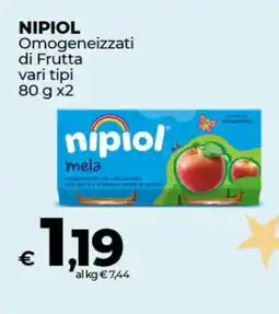 Coop Nipiol Omogeneizzati di Frutta offerta