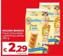 Coop MULINO BIANCO Flauti Cioccolato/Latte/Stracciatella offerta