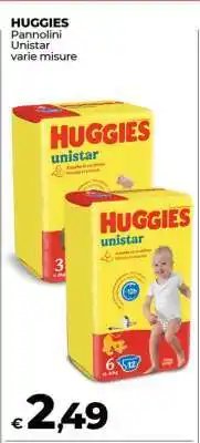 Coop Huggies offerta