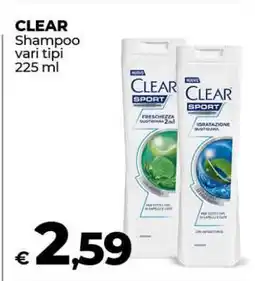 Coop CLEAR Shampoo offerta