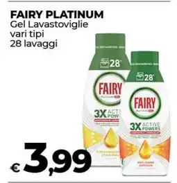 Coop Fairy Platinum offerta