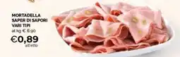 Mercatò Mortadella saper di sapori vari tipi offerta