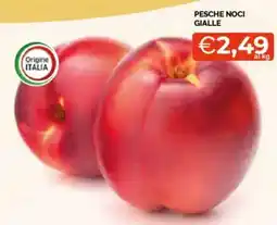 Mercatò Pesche noci gialle offerta