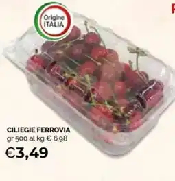 Mercatò Ciliegie ferrovia offerta