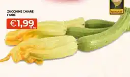 Mercatò Zucchine chiare fiore piemonte offerta