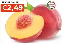Mercatò Pesche gialle offerta