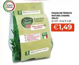 Mercatò Fagiolini freschi natura chiama SELEX offerta