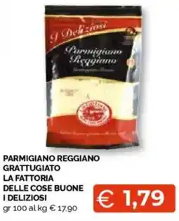 Mercatò Parmigiano reggiano grattugiato la fattoria delle cose buone delle cose buone i deliziosi offerta