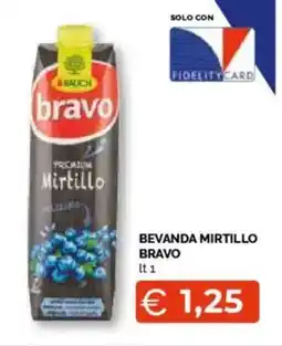 Mercatò Bevanda mirtillo BRAVO offerta