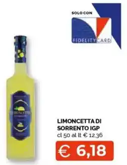 Mercatò Limoncetta di sorrento IGP offerta