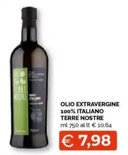 Mercatò Olio extravergine 100% italiano TERRE NOSTRE offerta