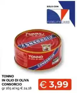 Mercatò Tonno in olio di oliva offerta