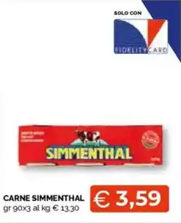 Mercatò Carne SIMMENTHAL offerta