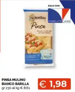 Mercatò Pinsa mulino bianco BARILLA offerta