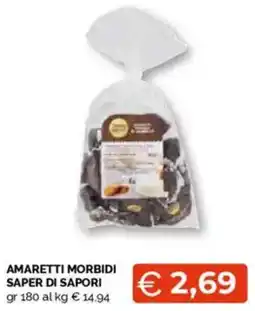 Mercatò Amaretti morbidi SAPER DI SAPORI offerta
