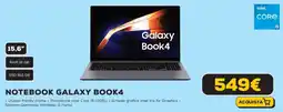 Euronics SAMSUNG Notebook galaxy book4 offerta