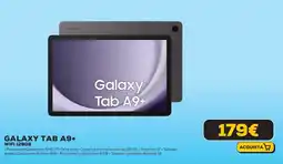 Euronics SAMSUNG Galaxy Tab A9+ WIFI 128GB offerta