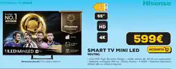 Euronics Hisense smart TV mini LED55U790 offerta