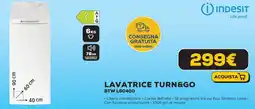 Euronics Indesit Lavatrice turn&go BTW L60400 offerta