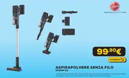 Euronics Hoover Aspirapolvere senza filo HFG10P 011 offerta