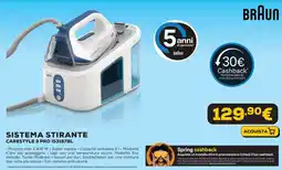 Euronics BRAUN Sistema stirante carestyle 3 PRO IS3157BL offerta