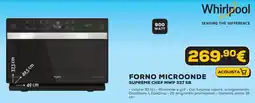 Euronics Whirlpool forno microonde SUPREME CHEF MWP 337 SB offerta