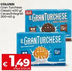 Coop Radenza COLUSSI Gran Turchese Classici/Cacao/Integrali offerta