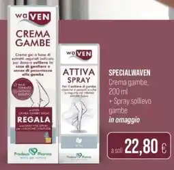 Coop SPECIALWAVEN Crema gambe + Spray sollievo gambe offerta