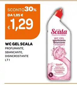 Ekom Wc gel scala profumante, sbiancante, disincrostante offerta
